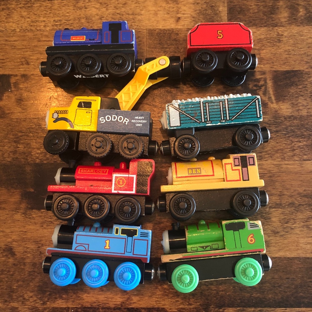 LOT Thomas and Friends Toy Trains Wilbert Rickety Ben Skarloey Butch Per…
